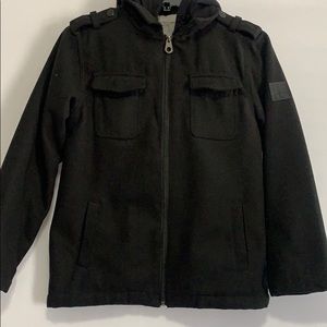 Calvin Klein coat for boy. Doble zipper size M